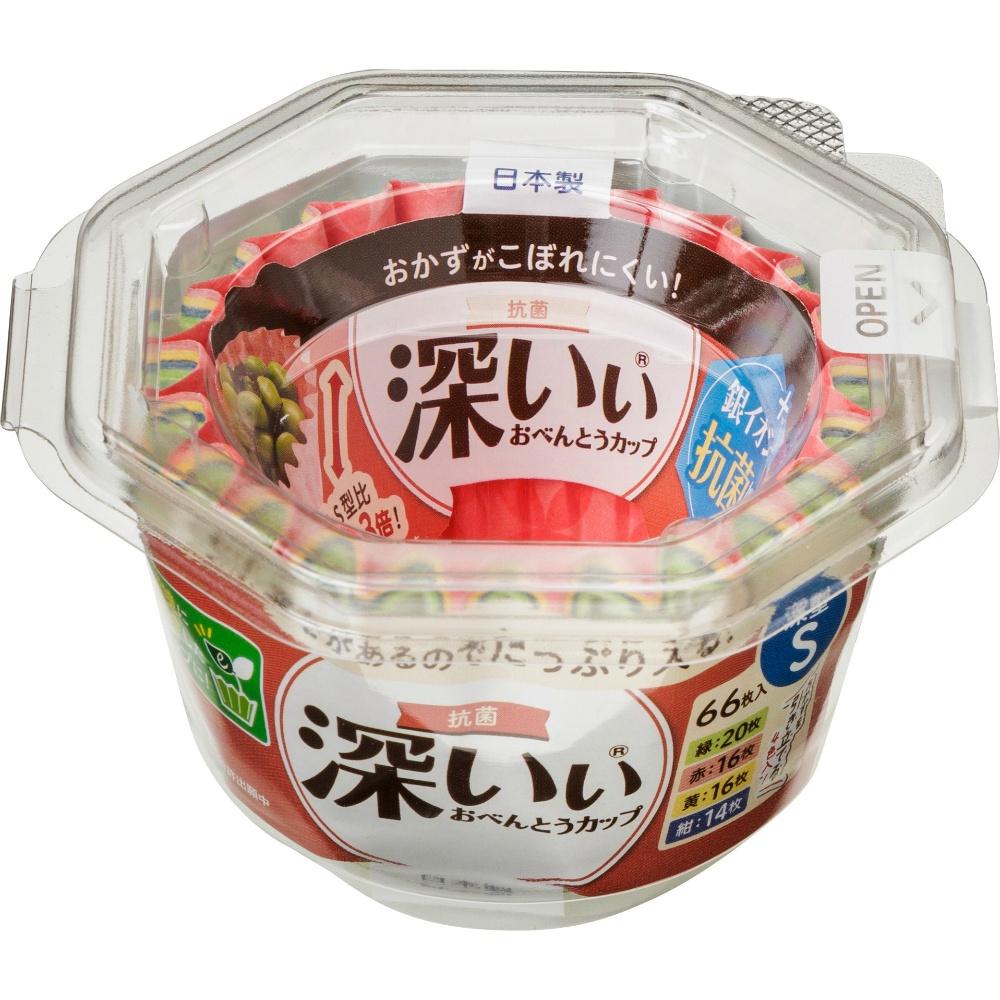 Toyo Aluminum Lunch Cup Side Dish Cup Deep Antibacterial Deep Type Disposable S 66-Pack S1866