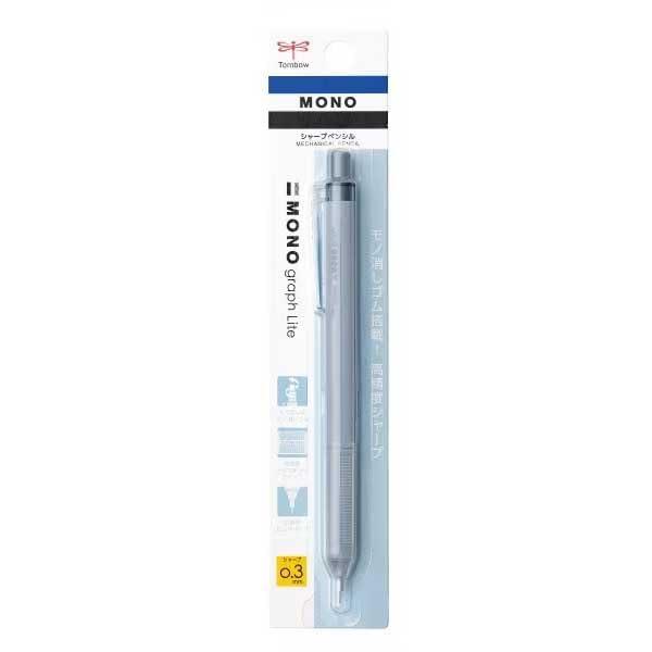 Tombow Pencil Monograph Light 0.3mm Grayish Blue DPA-121C