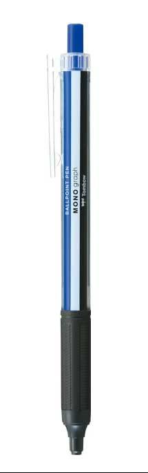 Tombow Oil-Based Ballpoint Pen Monograph Light 0.38mm Monochrome Ink Color Blue BC-MGLU01R15
