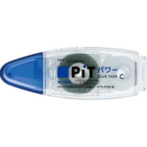 Tombow Pencil Tape Glue Strong Adhesion PiT Power C Refillable Type Compact 8.4mm × 7m PN-CP