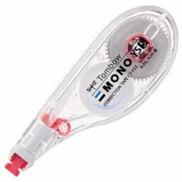 Tombow Pencil Correction Tape 5mm MONO YS (Side-Pull Type for Pen-Like Usability) Disposable Type 10m CT-YS5