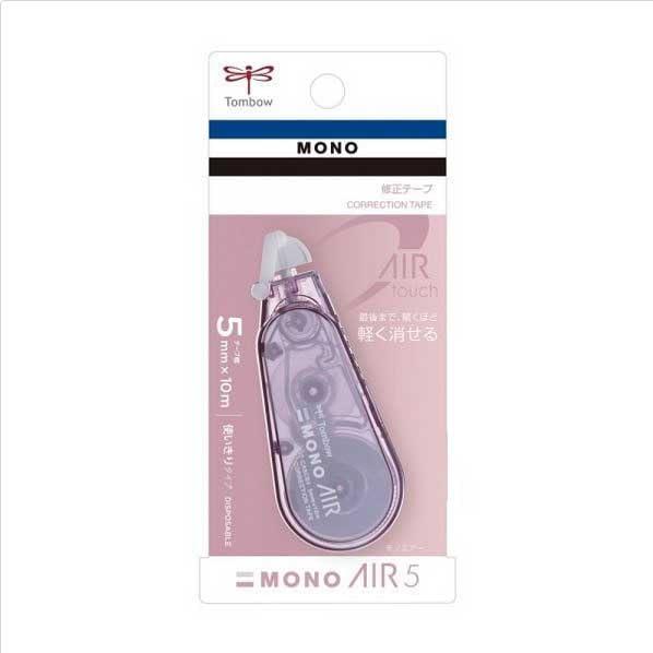 Tombow Pencil Correction Tape Mono Air 5mm Width × 10m Mauve Pink CT-CA5C84