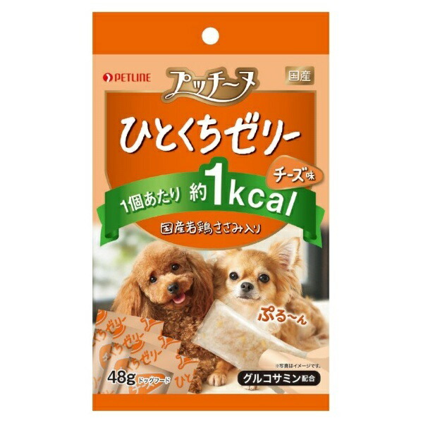 Petline Pucchin One-Bite Jelly Cheese Flavor 48g