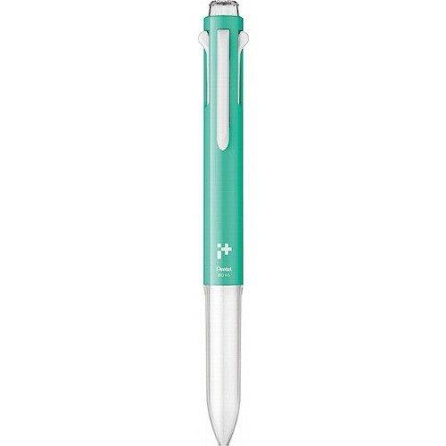Pentel iPlus 5-Pen Body, Knock-Type, Emerald Green BGH5-D Body Size: 19x14x149mm / For 5 Colors / 11g