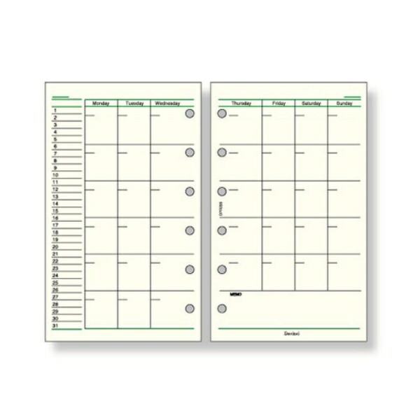 Reimei Fujii Da Vinci Refill Free Monthly A Pocket DPR206