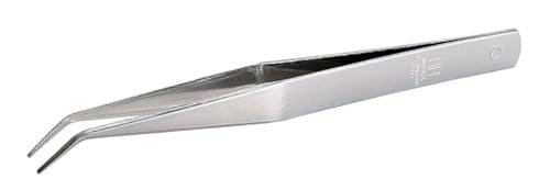 MineShima AA-Tip Curved Tweezers 125mm Hobby Tool F-5
