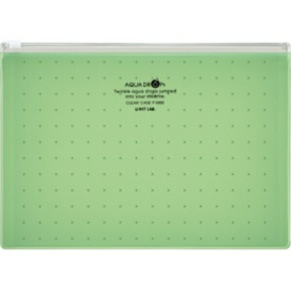 Rihitora Aquadrops Clear Case A5 Yellow-Green F5302-6