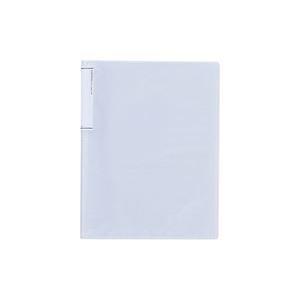 Rihitora Clear Book (Slim Type) A4 10P Opaque White N7110-1