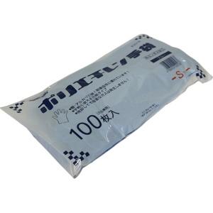 Kawanishi Kogyo Polyethylene Gloves, External Embossed, Economy, 100-Pack #2018 Blue S