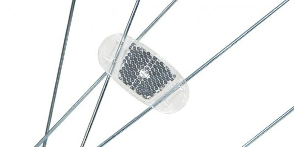 Spoke Reflector Clear 1 piece