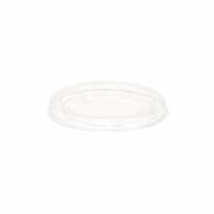 Risupack Disposable Container Takeout Bio Cup 60 Lid Diameter 6.6cm TCL Made in Japan PBPM030 Clear