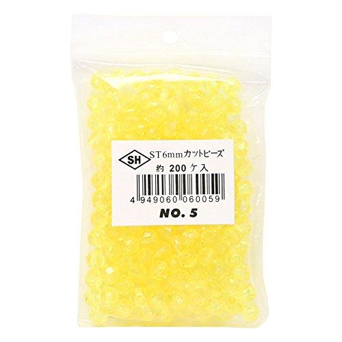 Beads, Acrylic, Cut Beads ST 6mm