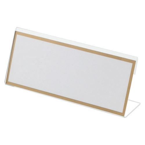 L-Shaped Card Holder Main Unit (Acrylic) CR-KD150-T