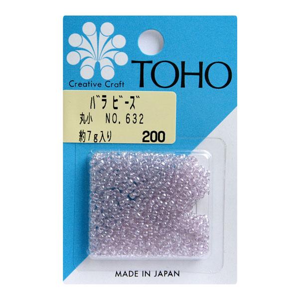 TOHO Maruko Beads Loose Pack Beads Approx. 2.2mm Outer Diameter Approx. 7g Per Pack No. 632