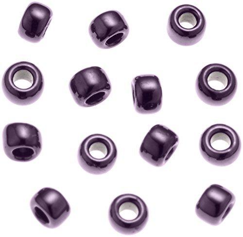 Beads, Glass Beads, Round Special Small, Jade/90 Dark Gunmetal