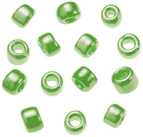 Beads, Glass Beads, Round Special Small, Skylight Star/130 Green