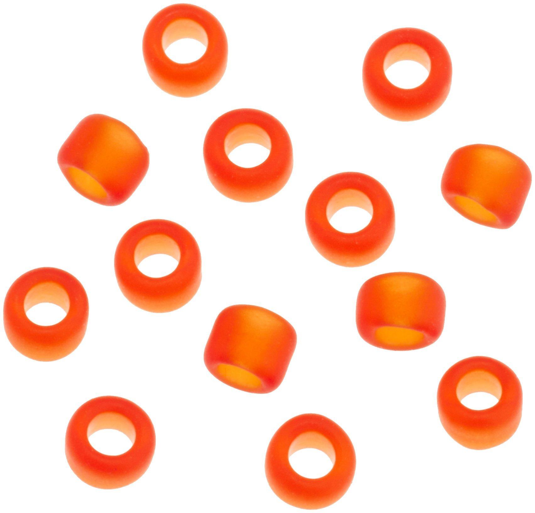 Beads, Glass Beads, Round Special Small, Suki (Matte Finish)/5F Orange