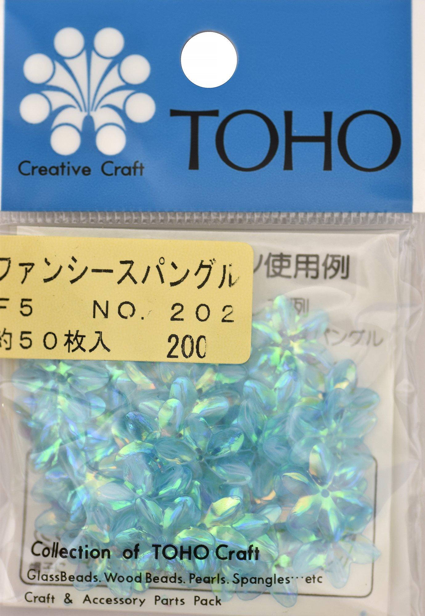 TOHO Spangle Flower Shape Approx. 14mm Approx. 50 pieces No.F5-202