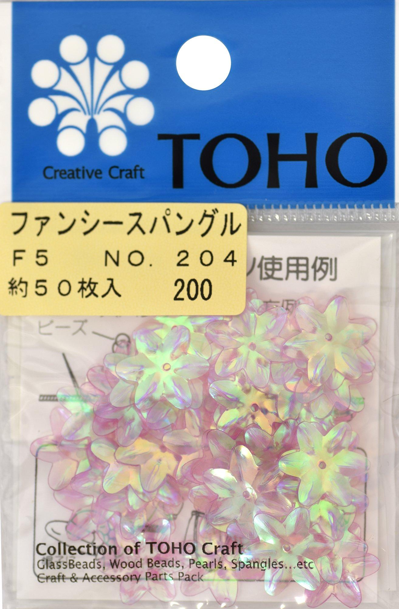 TOHO Spangle Flower Shape Approx. 14mm Approx. 50 pieces No.F5-204