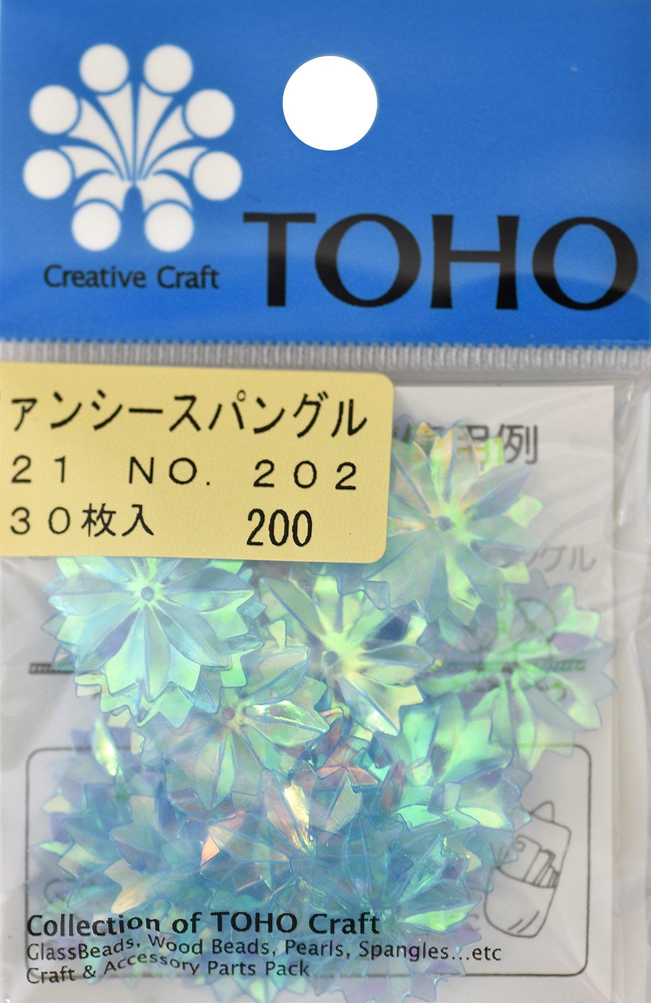 TOHO Spangle Flower Shape Approx. 18mm Approx. 30 pieces No.F21-202