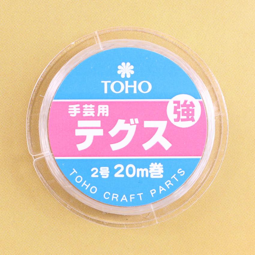 TOHO Fishing Line Approx. 0.23mm Thickness × Approx. 20m Roll Strong No. 2 Suki 6-11-12