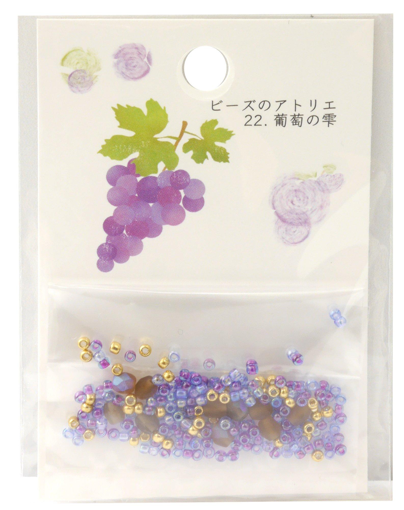 TOHO Bead Assortment Bead Atelier Grape Drops No.22