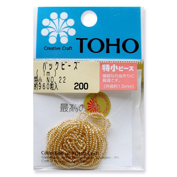 TOHO Extra Small Beads Threading Beads Approx. 1.5mm Outer Diameter 1m Roll No.22