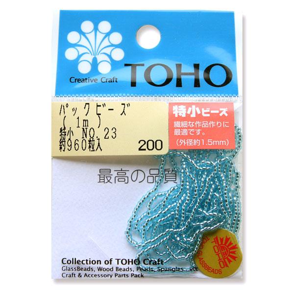 TOHO Extra Small Beads Threading Beads Approx. 1.5mm Outer Diameter 1m Roll No.23