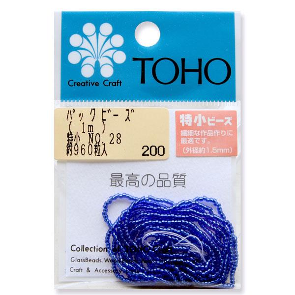 TOHO Extra Small Beads Threading Beads Approx. 1.5mm Outer Diameter 1m Roll No.28