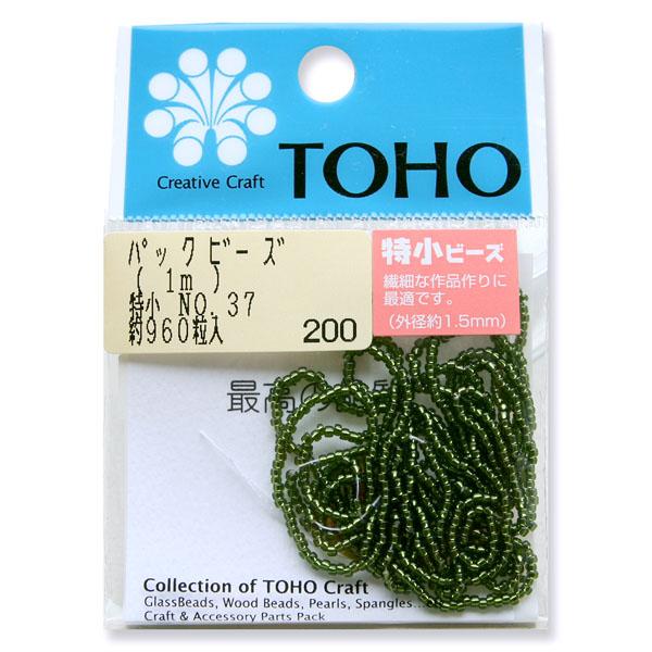 TOHO Extra Small Beads Threading Beads Approx. 1.5mm Outer Diameter 1m Roll No.37