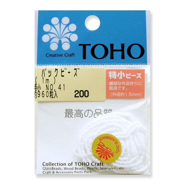 TOHO Extra Small Beads Threading Beads Approx. 1.5mm Outer Diameter 1m Roll No.41