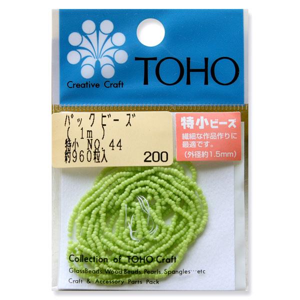 TOHO Extra Small Beads Threading Beads Approx. 1.5mm Outer Diameter 1m Roll No.44