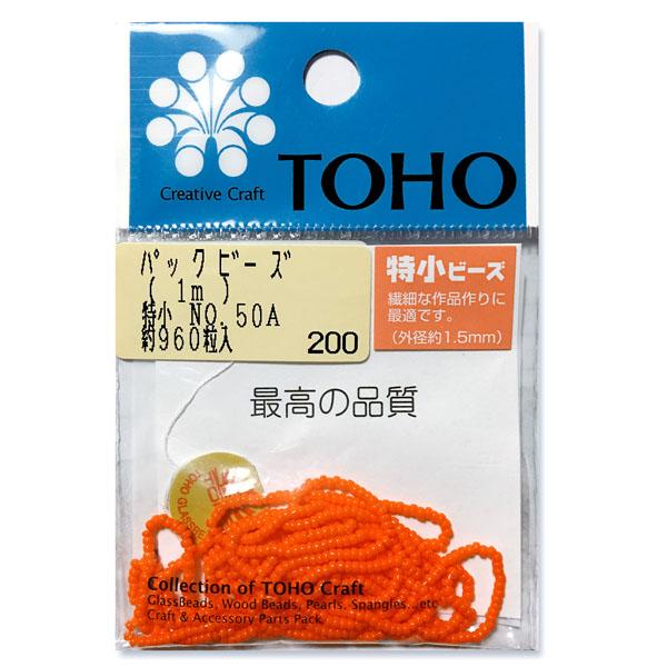 TOHO Extra Small Beads Threading Beads Approx. 1.5mm Outer Diameter 1m Roll No.50A