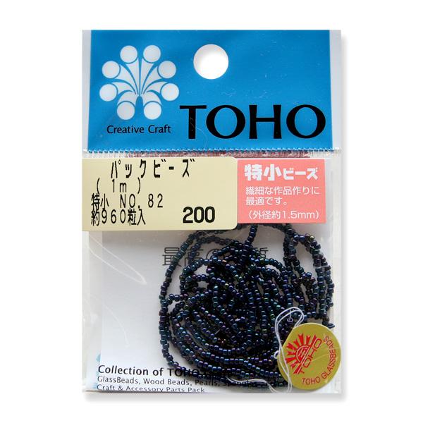 TOHO Extra Small Beads Threading Beads Approx. 1.5mm Outer Diameter 1m Roll No.82