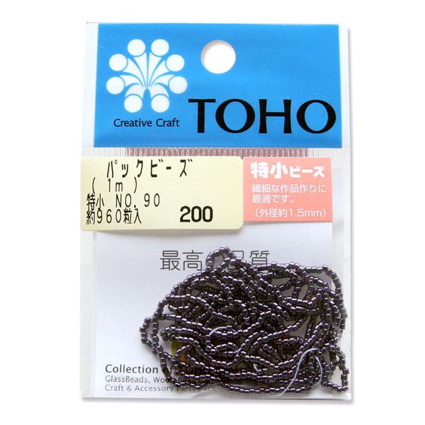 TOHO Extra Small Beads Threading Beads Approx. 1.5mm Outer Diameter 1m Roll No.90