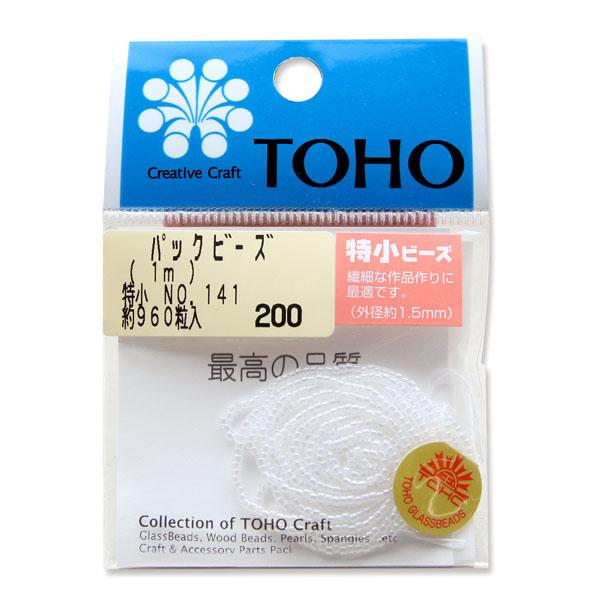 TOHO Extra Small Beads Threading Beads Approx. 1.5mm Outer Diameter 1m Roll No.141