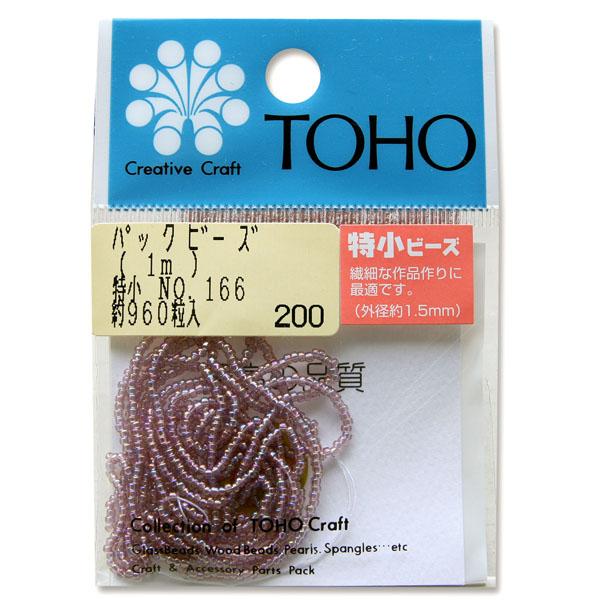 TOHO Extra Small Beads Threading Beads Approx. 1.5mm Outer Diameter 1m Roll No.166