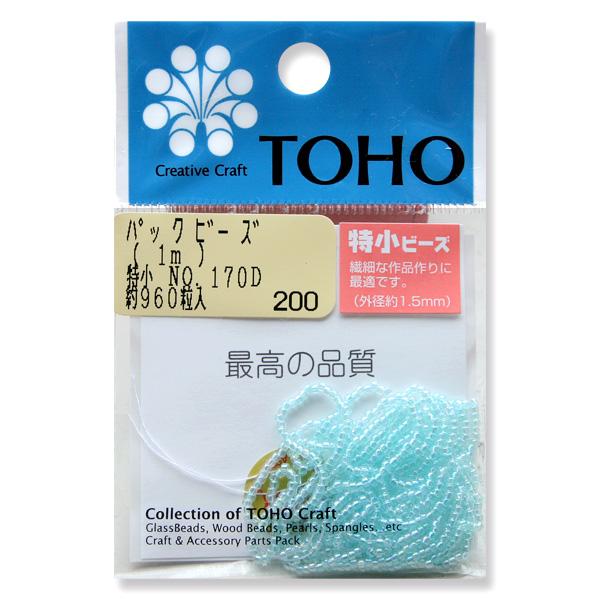 TOHO Extra Small Beads Threading Beads Approx. 1.5mm Outer Diameter 1m Roll No.170D