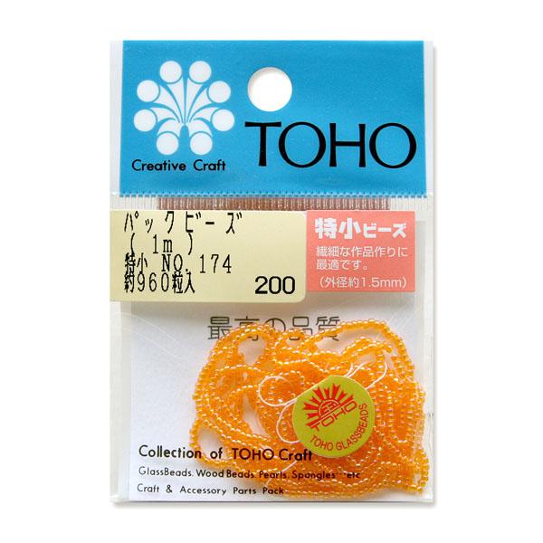 TOHO Extra Small Beads Threading Beads Approx. 1.5mm Outer Diameter 1m Roll No.174