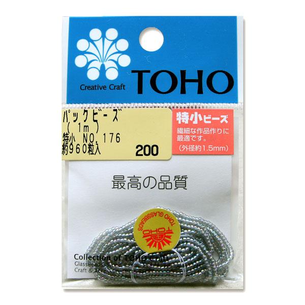TOHO Extra Small Beads Threading Beads Approx. 1.5mm Outer Diameter 1m Roll No.176