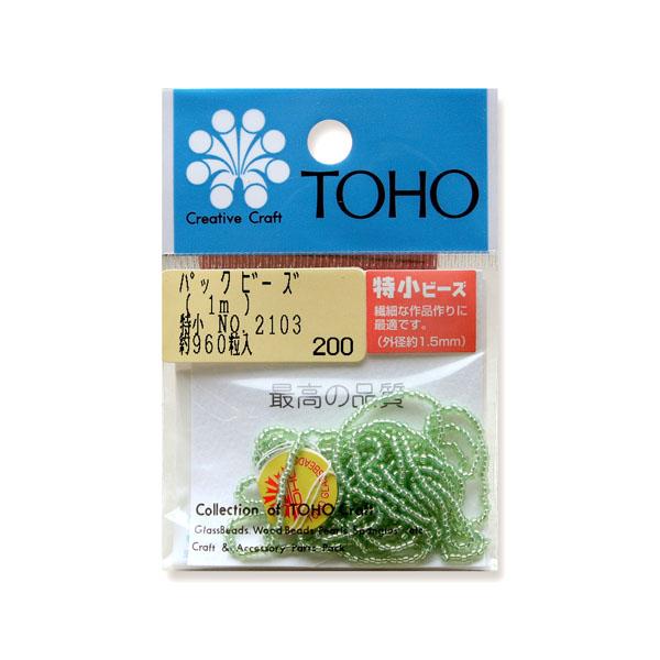 TOHO Extra Small Beads Threading Beads Approx. 1.5mm Outer Diameter 1m Roll No.2103