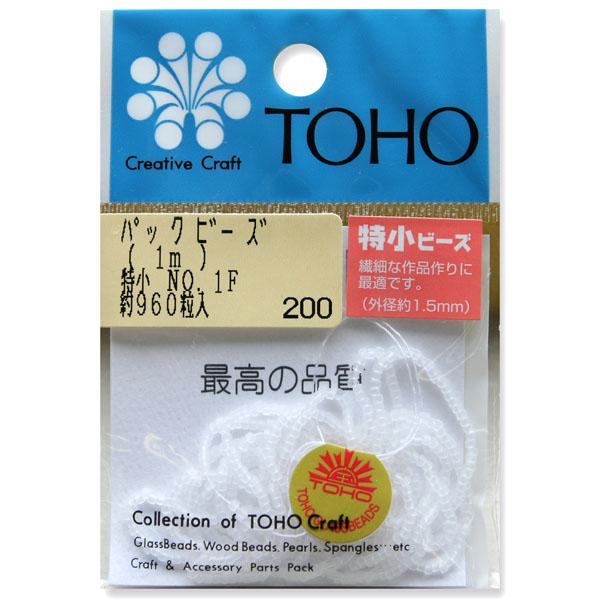 TOHO Extra Small Beads Threading Beads Approx. 1.5mm Outer Diameter 1m Roll No.1F