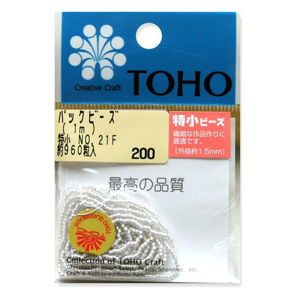 TOHO Extra Small Beads Threading Beads Approx. 1.5mm Outer Diameter 1m Roll No.21F