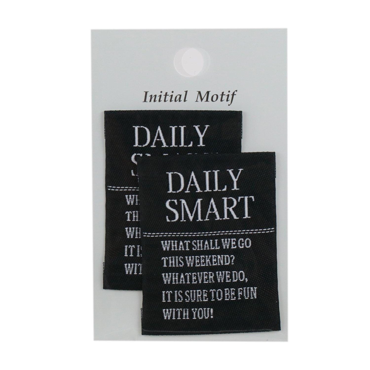 KIYOHARA Initial Motif Series Motif Tag Name M Size #01 DAILY SMART IMN-04