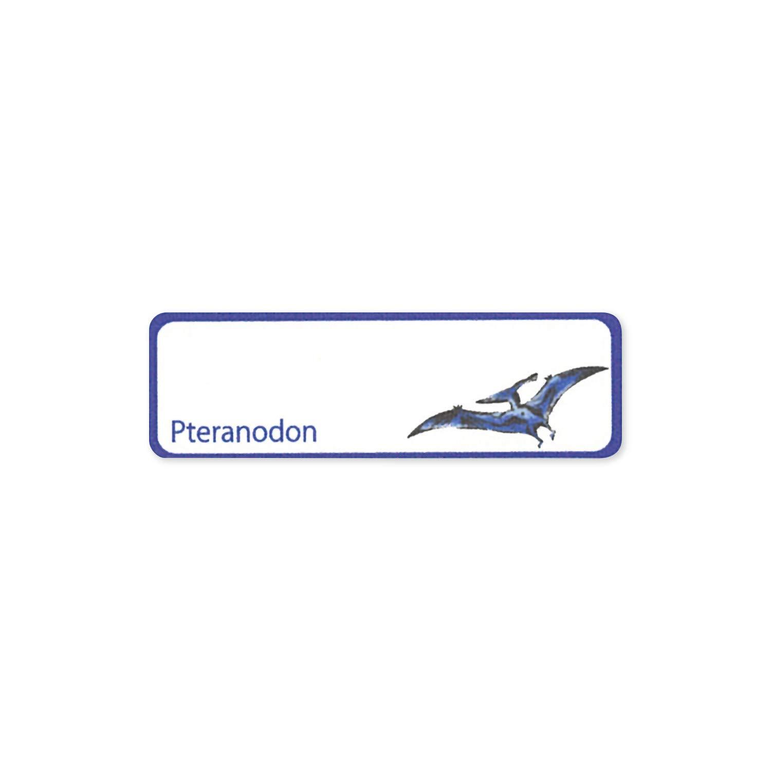 KIYOHARA Favorite Series Sticker & Iron-On Dual-Use Name Labels Pteranodon 4 Sheets MOW827