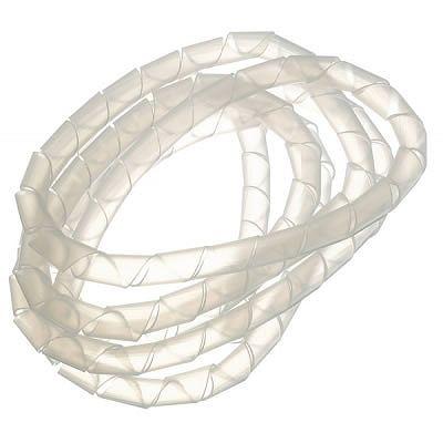 YAZAWA CORPORATION Organizing Tube, Inner Diameter 9mm, White FCT9W