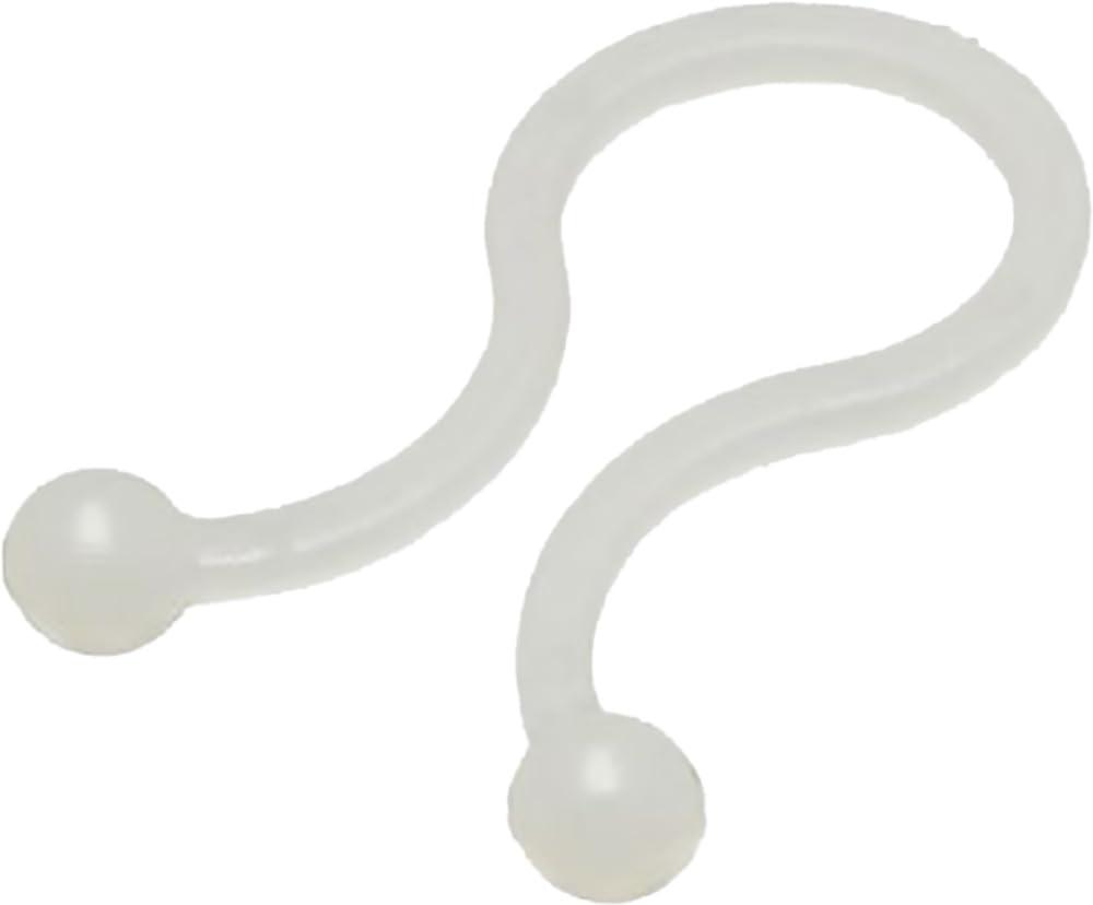 YAZAWA CORPORATION Twist Cable Band Inner Diameter 11.3mm White 20-Pack FTT11