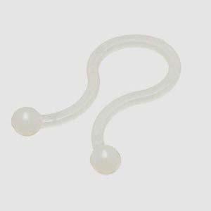YAZAWA CORPORATION Twist Cable Band Inner Diameter 18.6mm White 20-Pack FTT18