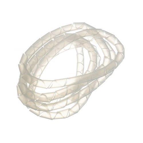 YAZAWA Cable Organizer Tube Inner Diameter: 15mm White 1m FCT15W