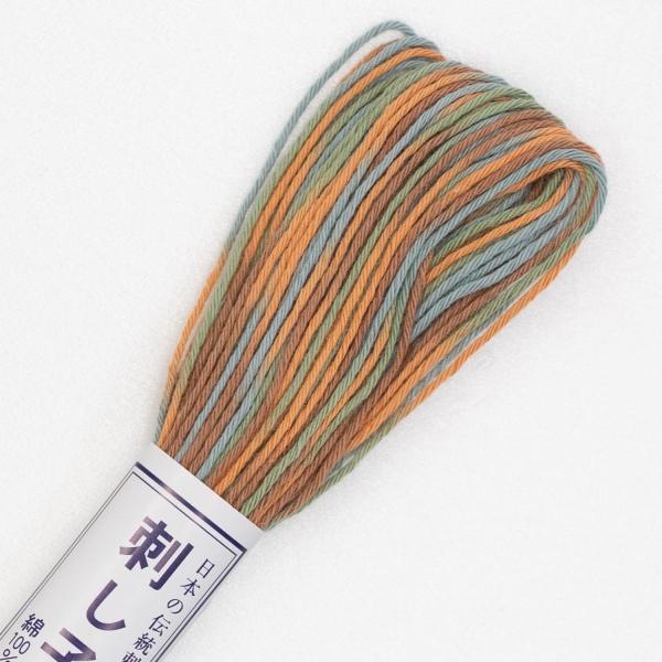 Olympus Thred Sashiko Thread Colorful 1 skein approx. 20m OS-20M-91